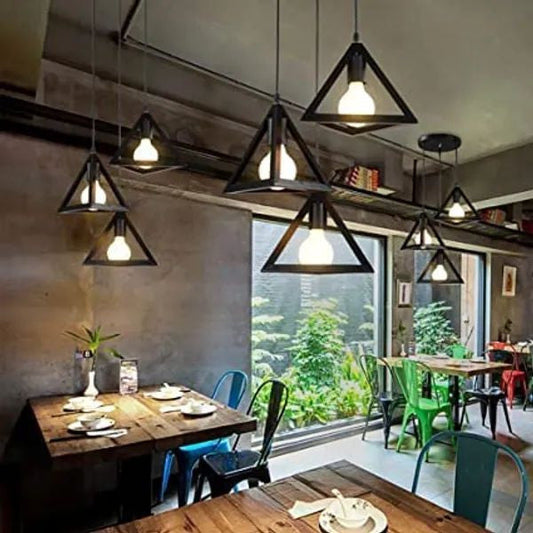 Turkish Triangle Shape Pendant Hanging Lamp - Furnishka 