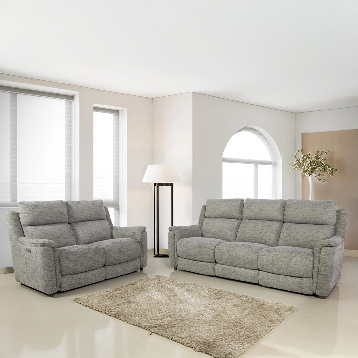 Napiva 3 + 2 Seater Motorised Electric Recliner - Furnishka 