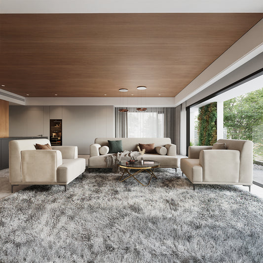 Liam 3+1+1 Seater Sofa Set - Furnishka 