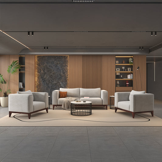 Linda 3+1+1 Seater Sofa Set - Furnishka 