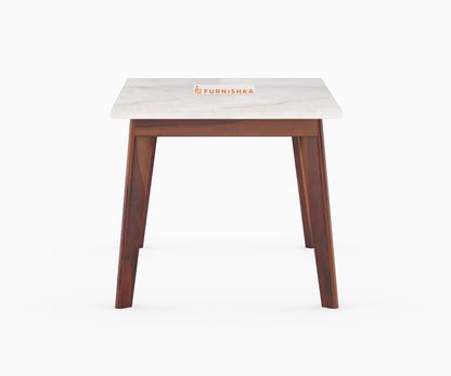 Vedh(Agar) Indian Marble Top 6 Seater Dining Table - Furnishka 