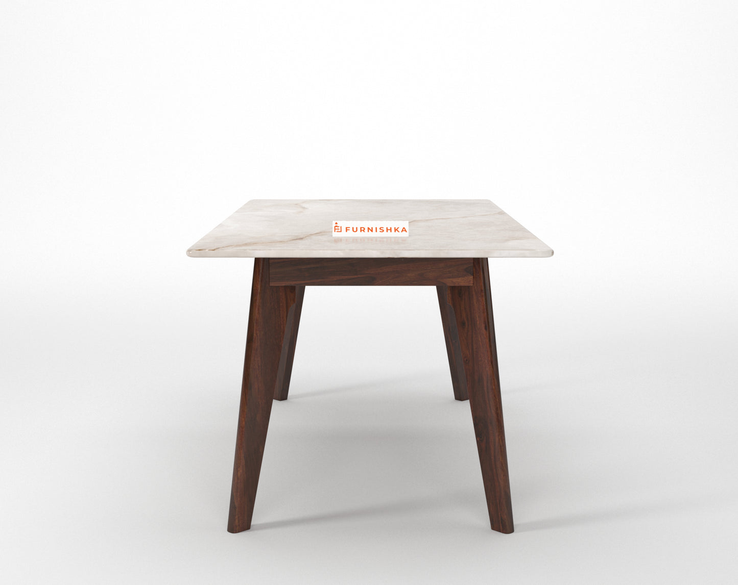 Vedh Dining Table with Australian Onyx Top - 4 Seater - Furnishka 