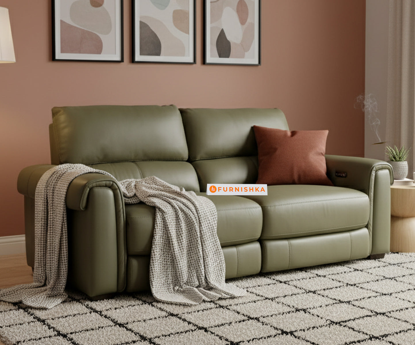 Velora 3 Seater Motorised Electric Recliner