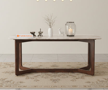 Vetra 4 Seater Dining Sets with Australian Onyx Top - Furnishka 