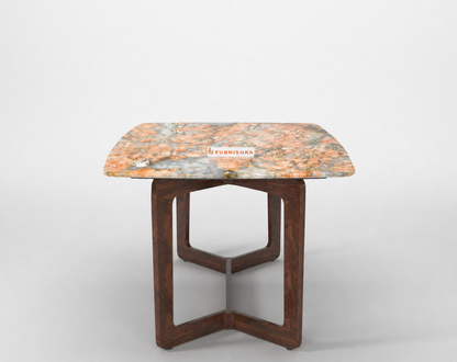 Vetra Dining Table 6 Seater Wood Base - Furnishka
