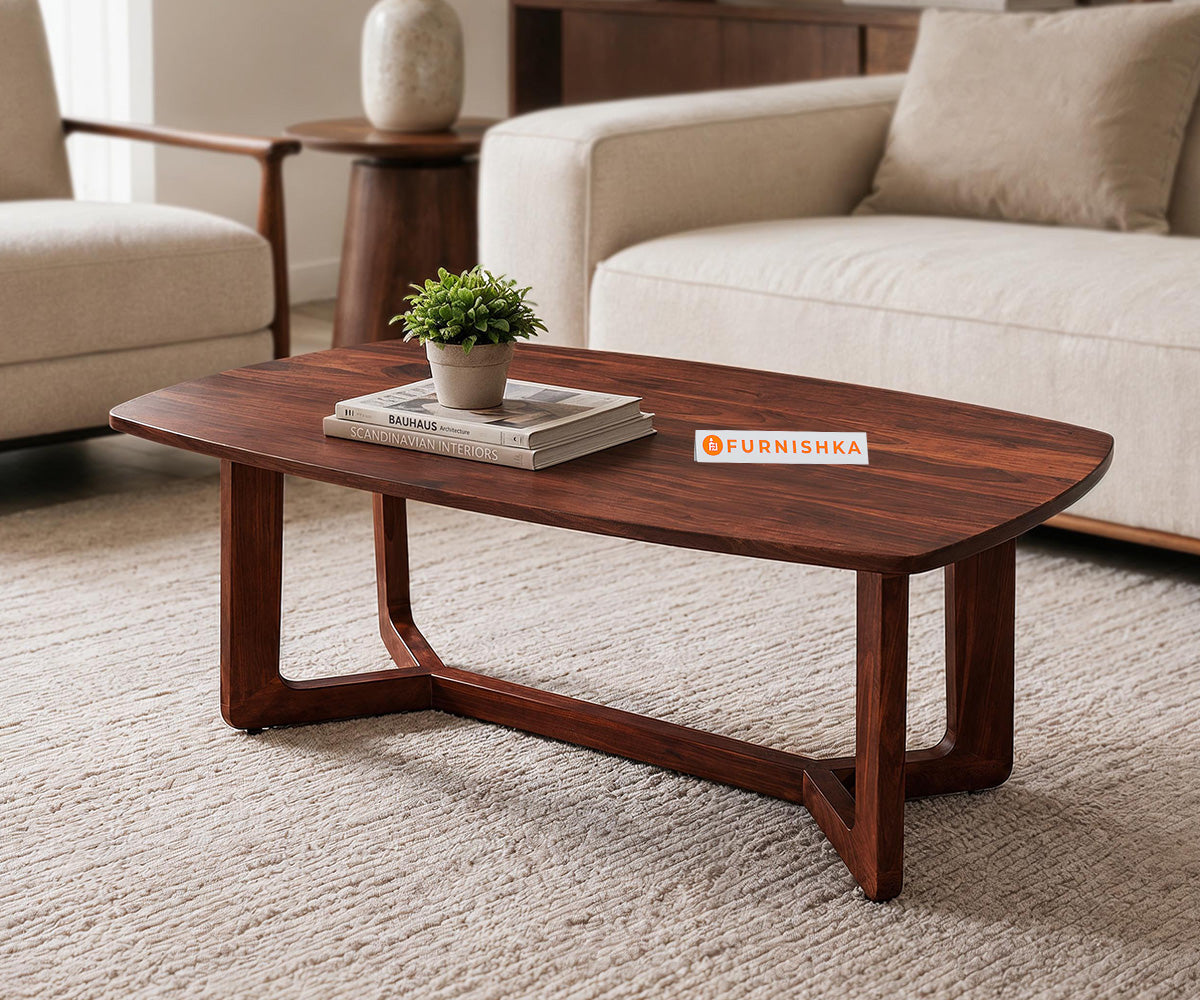 Vetra Sheesham Wood Coffee Table - Furnishka