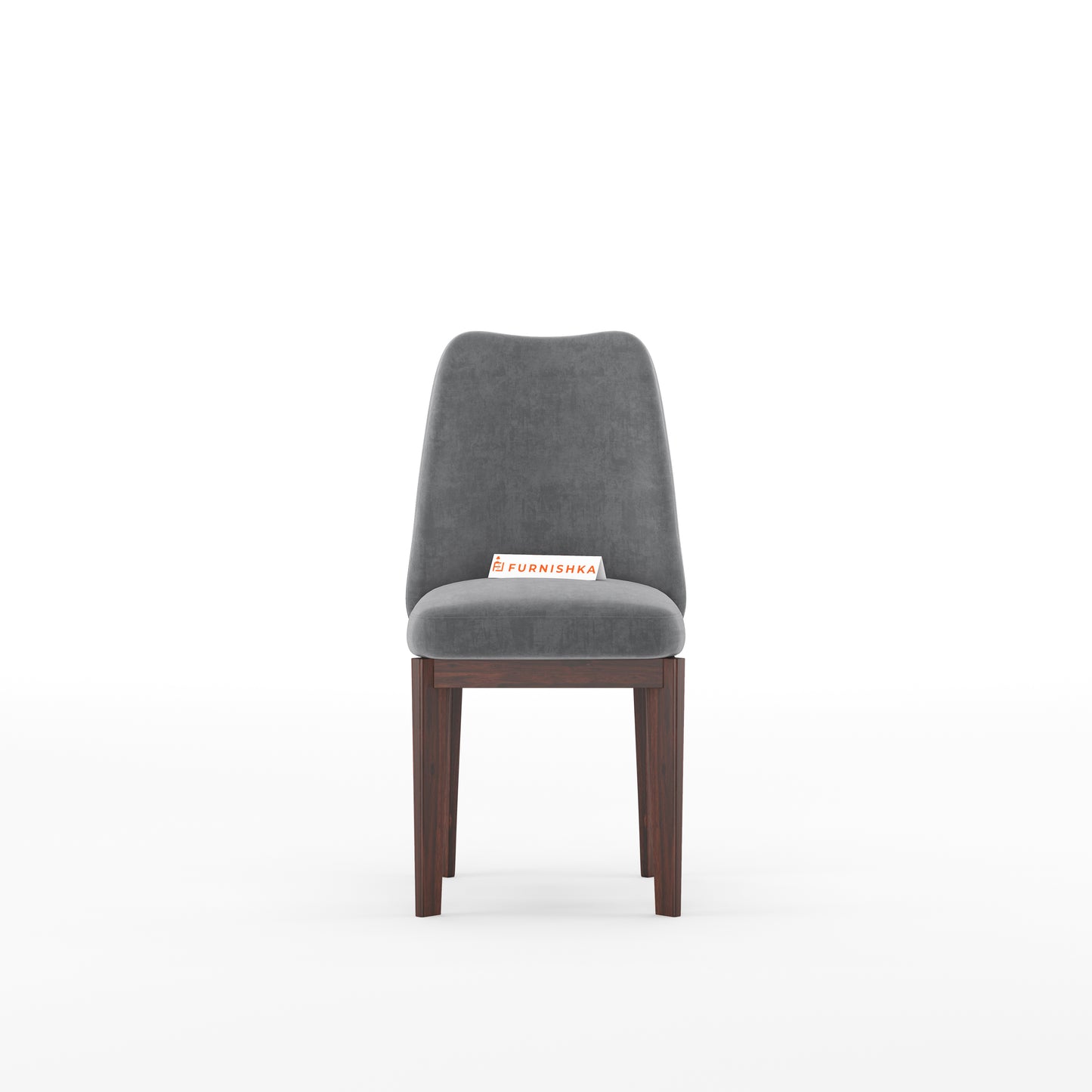 Vriha Sheesham Dining Chair  Space Grey - Furnishka 