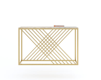 Xero Console Table with Australian Onyx Top - Furnishka 