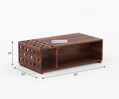 Zion Sheesham Wood Coffee Table