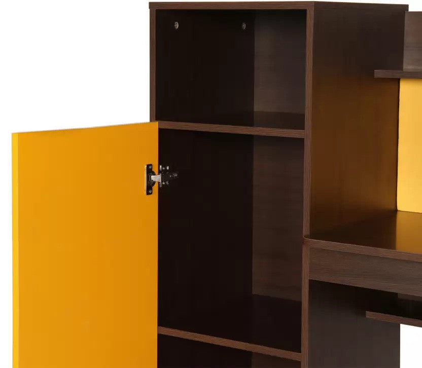 Zephyr Study Table - Orange - Furnishka 