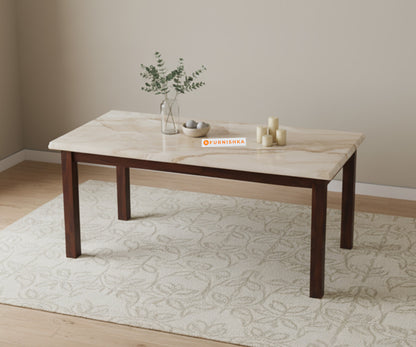 Zhera 4 Seater Dining Sets with Australian Onyx Top - Furnishka 