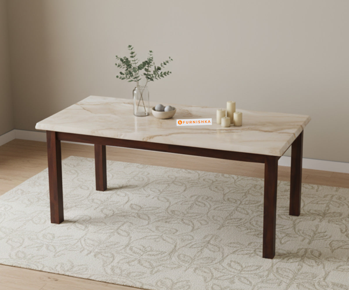 Zhera 6 Seater Dining Sets with Australian Onyx Top - Furnishka 