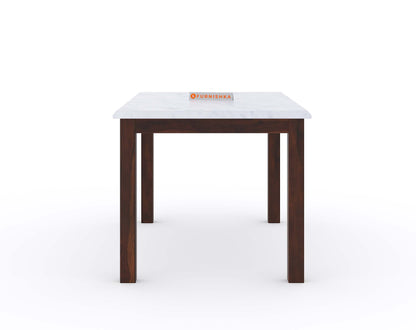Zhera 6 Seater Dining Sets Indian Marble Top - Furnishka