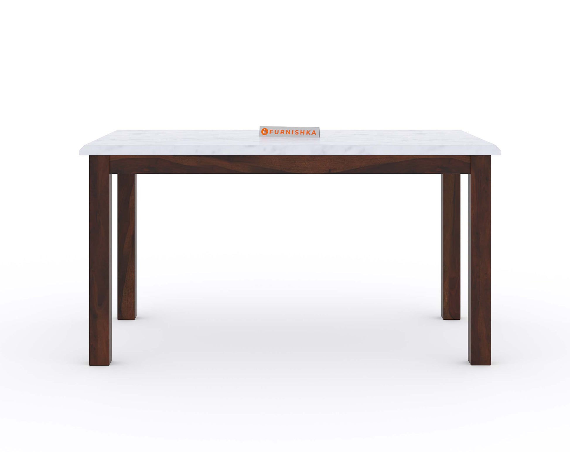 Zhera Indian Marble Top 4 Seater Dining Table - Furnishka 