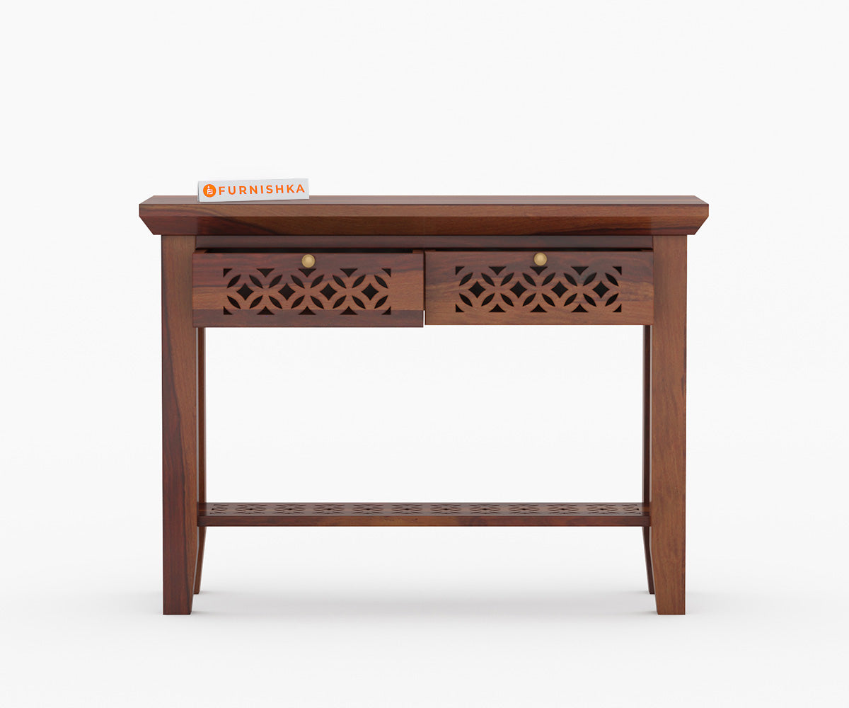 Zovik Sheesham Wood Console Tables - Furnishka 