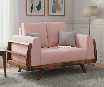 Amaari Sofa 2 Seater Flamingo Pink