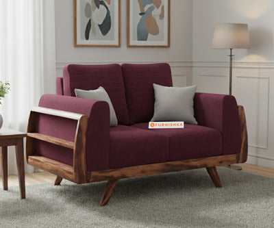 Amaari Sofa 2 Seater Red wine