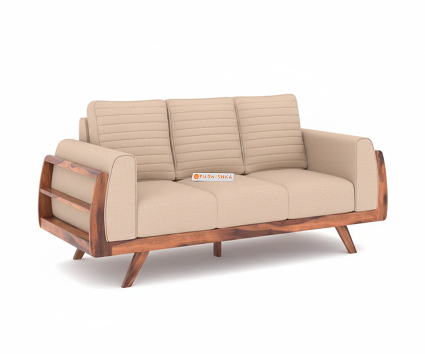 Amaari Sofa 3 Seater light Beige