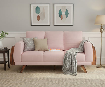 Amaari Sofa 3 Seater Flamingo Pink