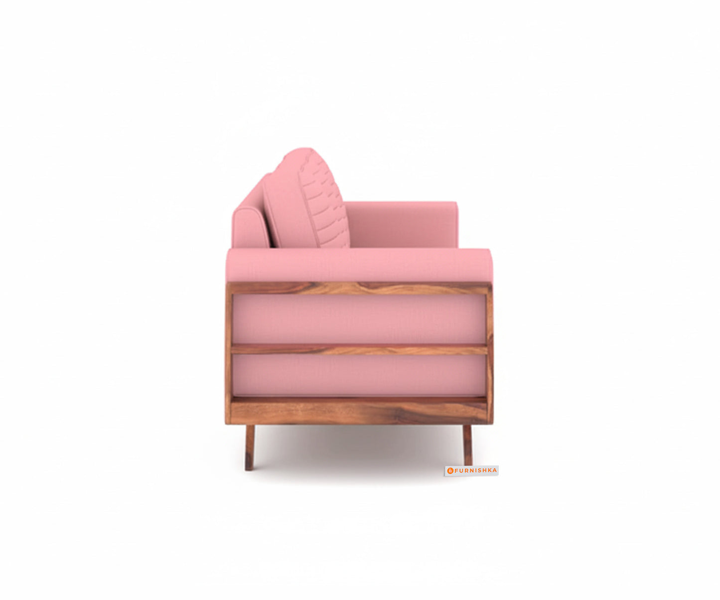 Amaari Sofa 3 Seater Flamingo Pink