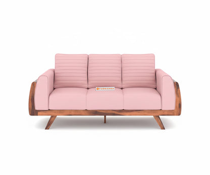 Amaari Sofa 3 Seater Flamingo Pink