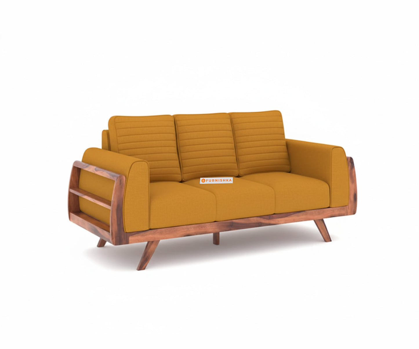Amaari Sofa 3 Seater Mustard yellow