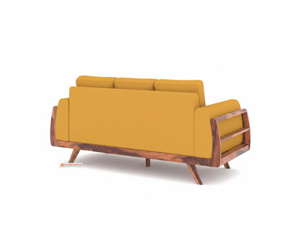 Amaari Sofa 3 Seater Mustard yellow
