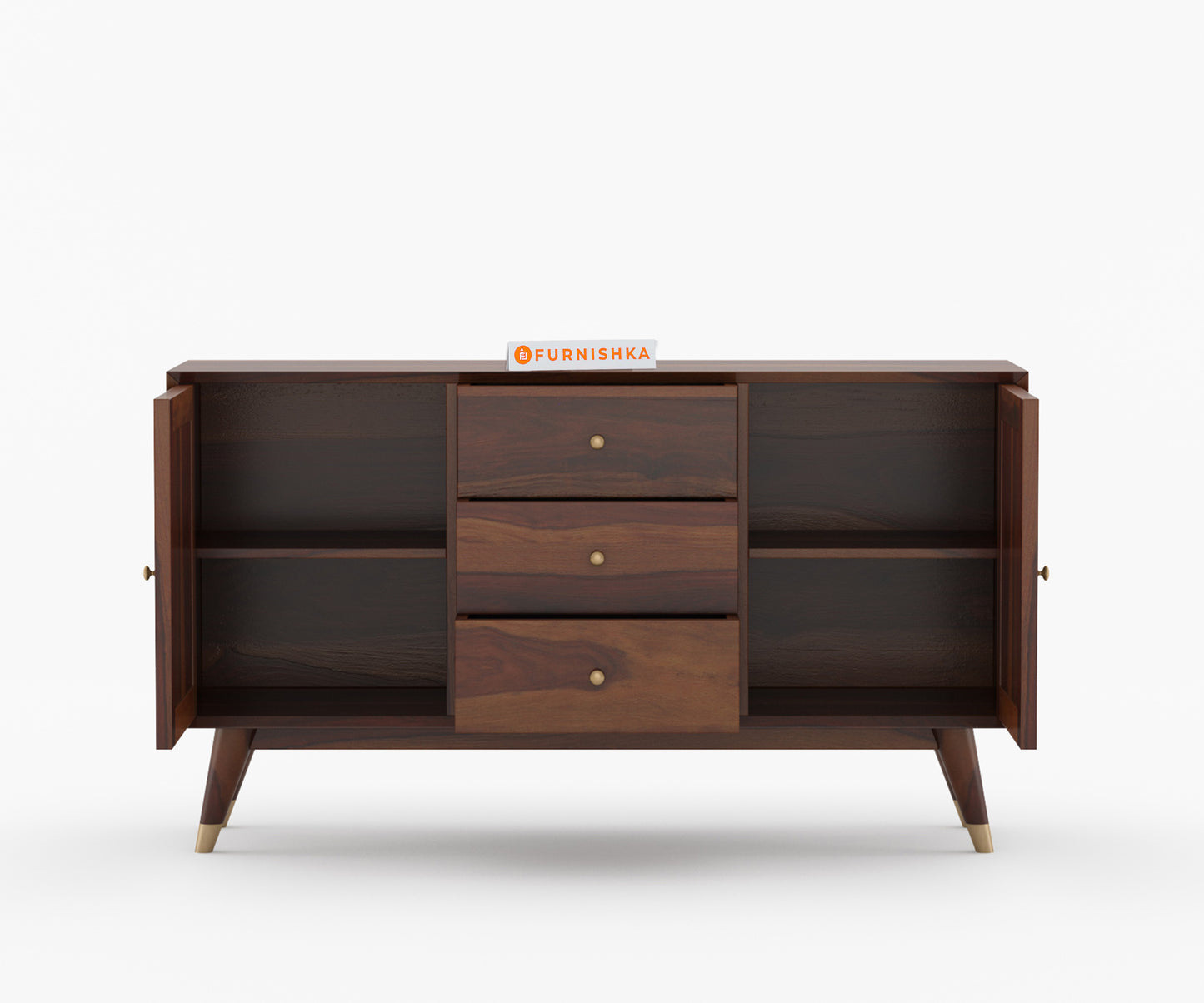 Angela Sheesham Wood Cane Chest of Drawer