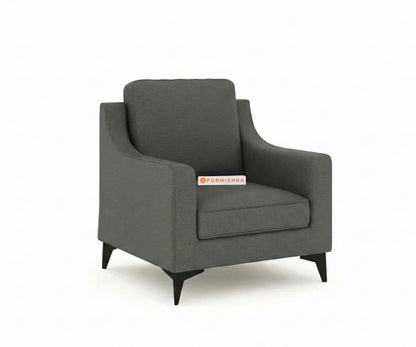 Arrasso Sofa 1 Seater Trout Space Grey