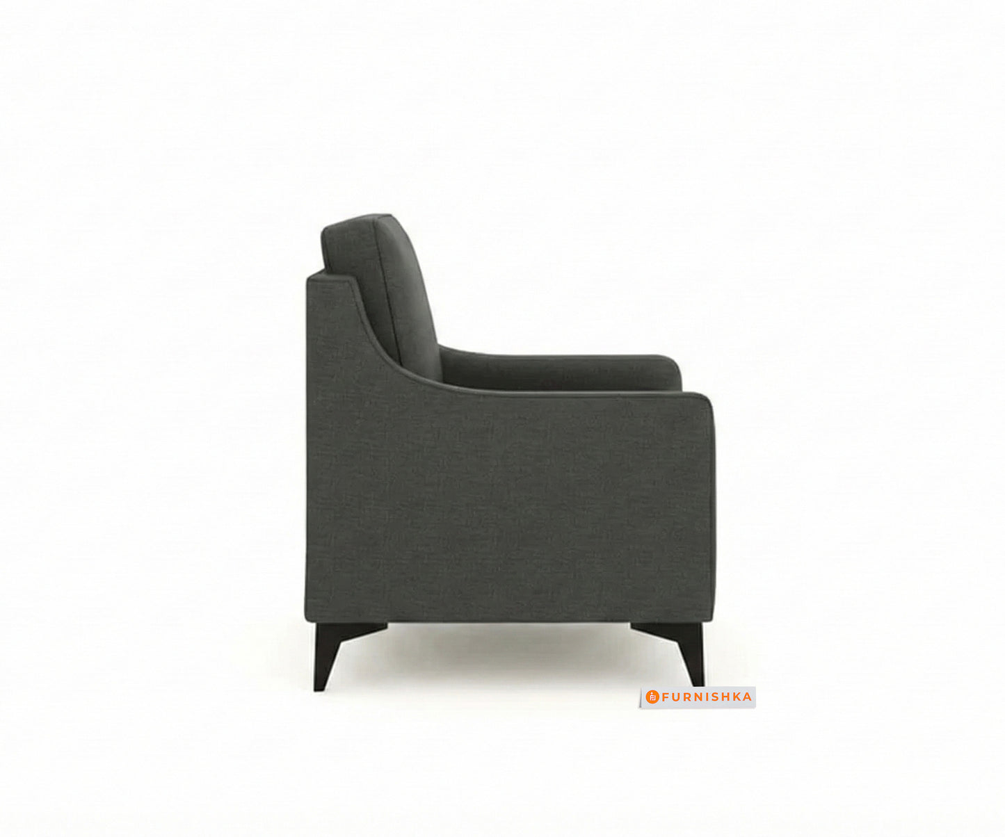 Arrasso Sofa 1 Seater Trout Space Grey