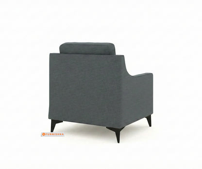 Arrasso Sofa 1 Seater Trout Space Grey