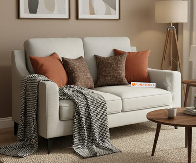 Arrasso 2 Seater Sofa Light Beige