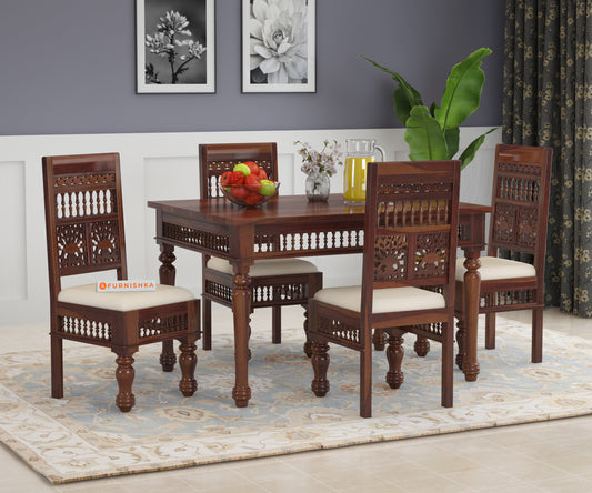 Atlanta 4 Seater Dining Set with Cushion & Chairs