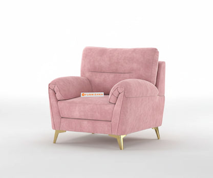 Bilance Sofa 1 Seater flamingo pink