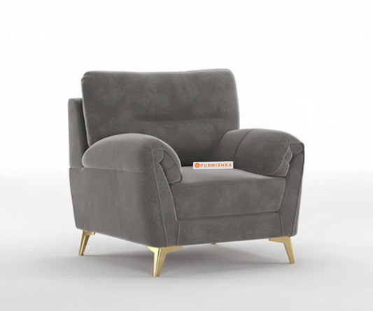Bilance Sofa 1 Seater Space Grey