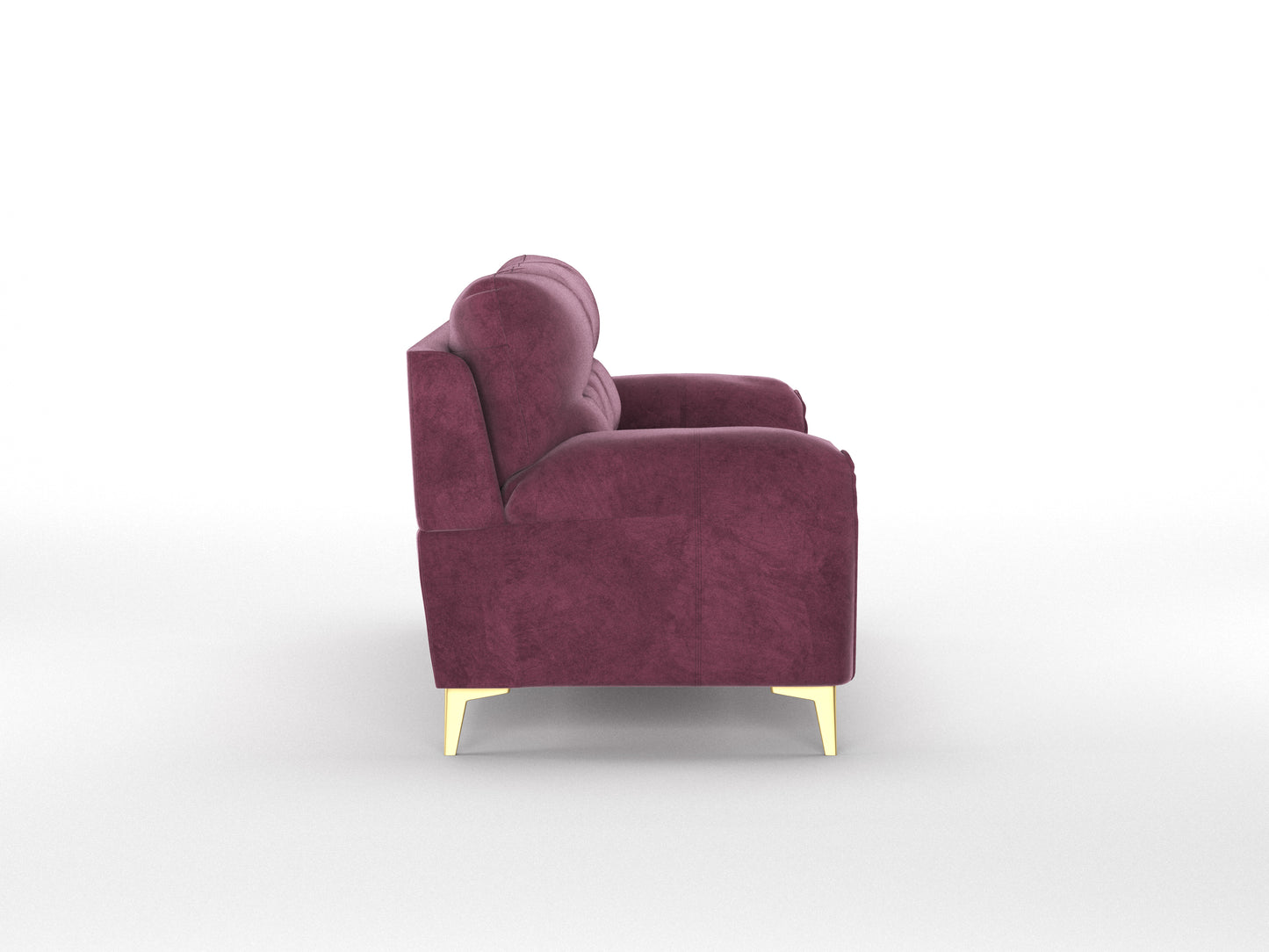Bilance Sofa 3 Seater Red Wine