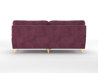 Bilance Sofa 3 Seater Red Wine