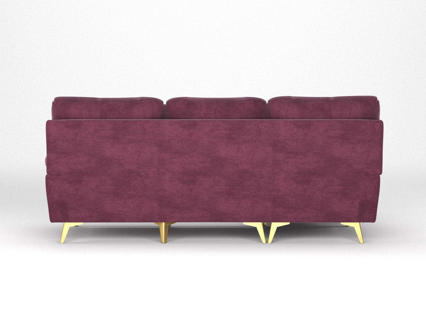 Bilance 2+L LHS Sofa Set Red Wine