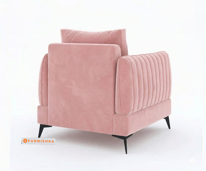 Corbida Sofa 1 Seater Flamingo Pink