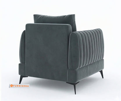 Corbida Sofa 1 Seater Space Grey
