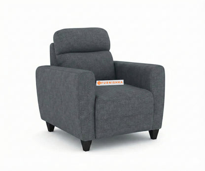 Daina 1 Seater Sofa Trout Space Grey