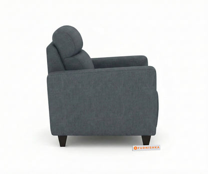 Daina 1 Seater Sofa Trout Space Grey