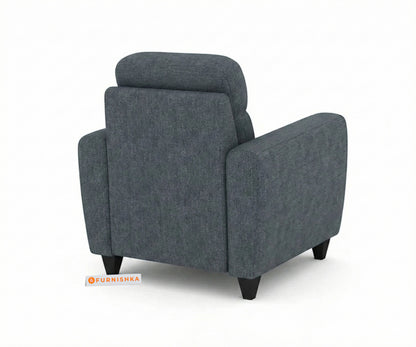 Daina 1 Seater Sofa Trout Space Grey