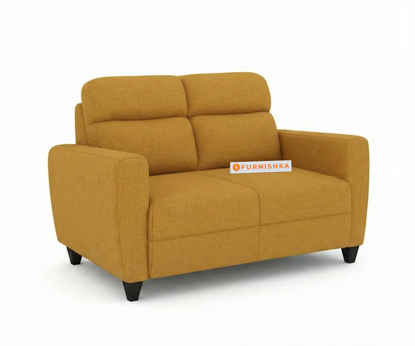 Daina 2 Seater sofa  Mustard Yellow