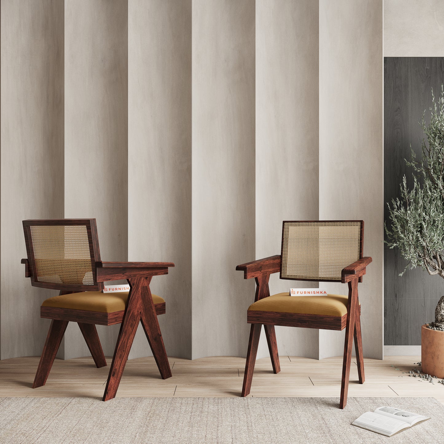 Serena Cane Sheesham Dining Chair