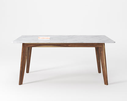 Vedh(Agar) Indian Marble Top 4 Seater Dining Table