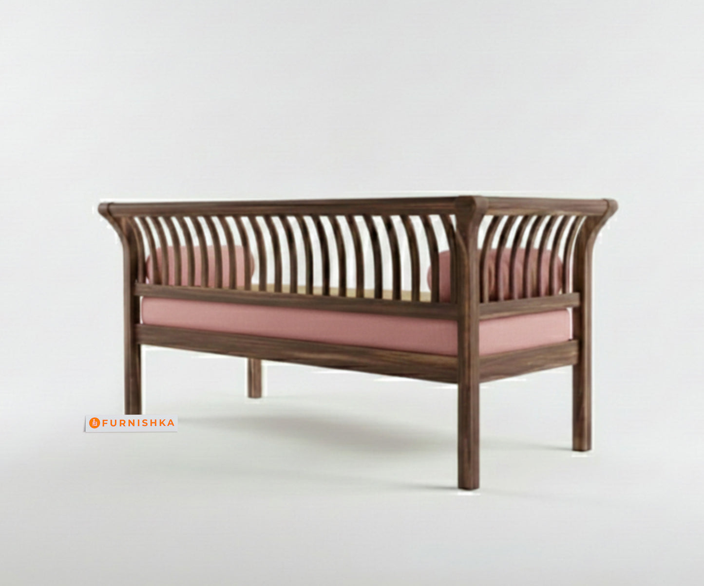 Garud Sofa 2 Seater - Flamingo Pink