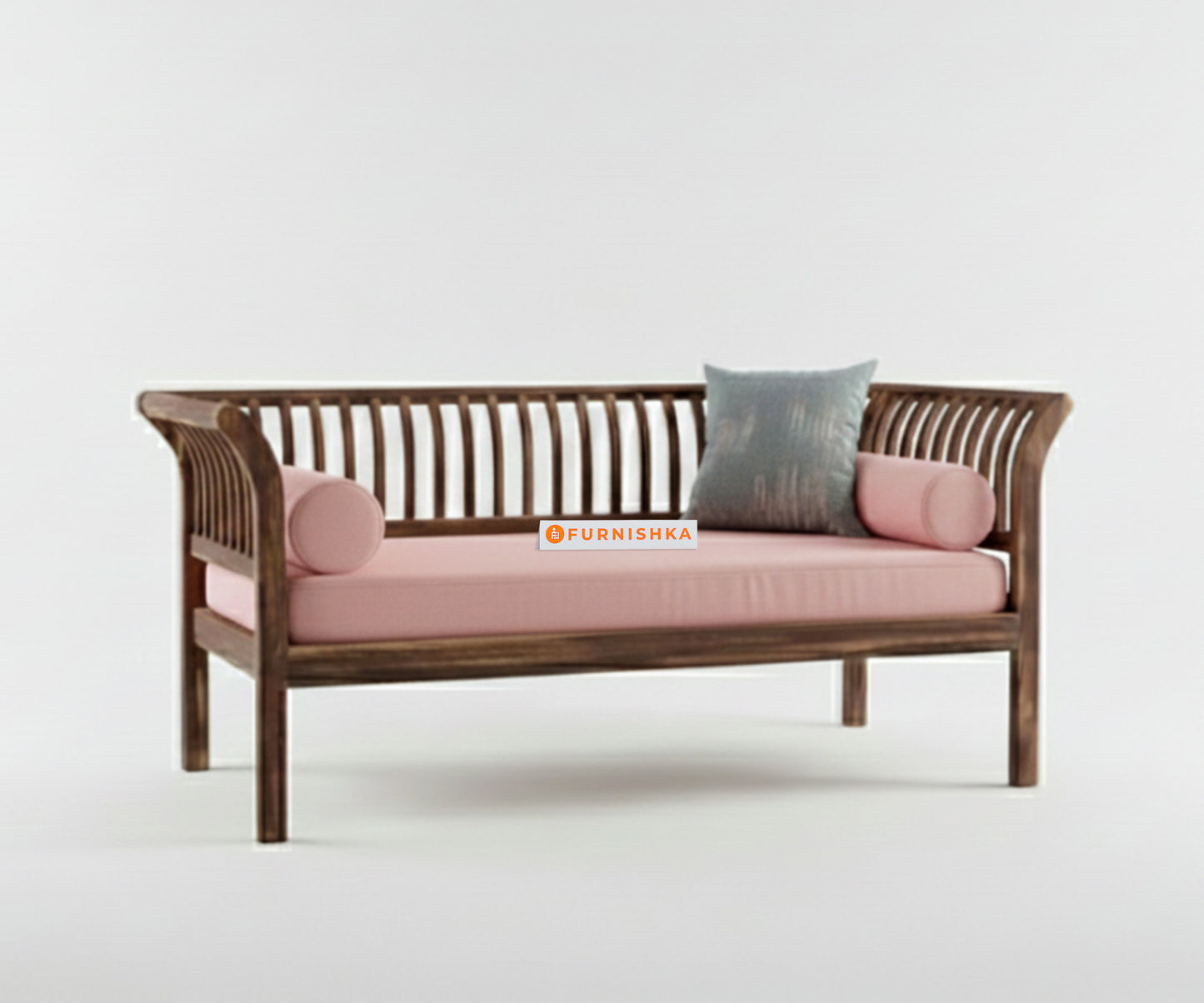 Garud Sofa 2 Seater - Flamingo Pink