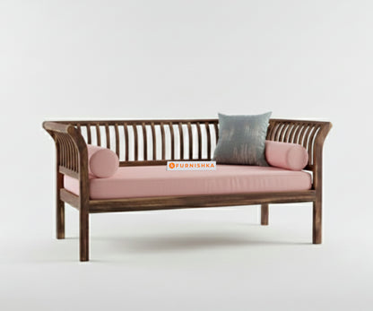 Garud Sofa 2 Seater - Flamingo Pink