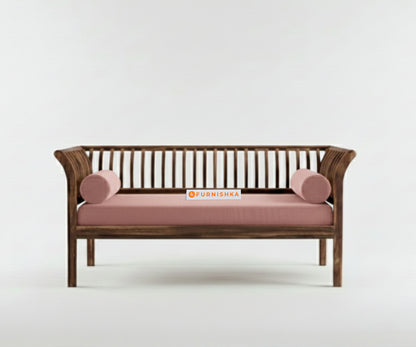Garud Sofa 2 Seater - Flamingo Pink